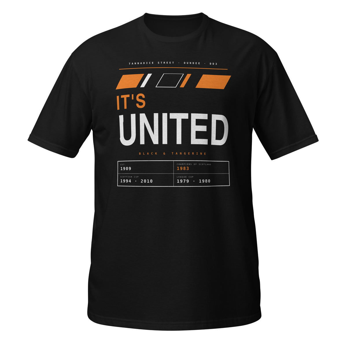 Black Dundee United It's United t-shirt – Jura Inventive