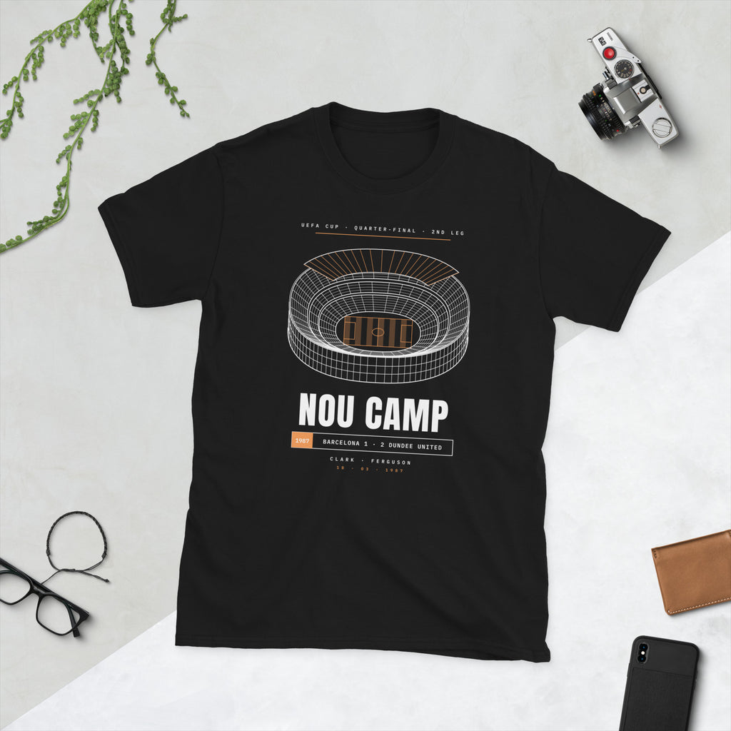 Black Dundee United Nou Camp 1987 t-shirt – Jura Inventive