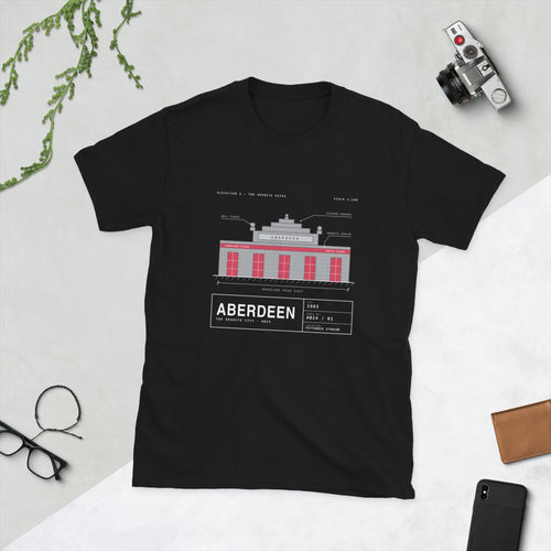 Black Aberdeen Granite Gates t-shirt – Jura Inventive