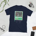 Navy Hibs Scottish Cup 2016 Stamp t-shirt – Jura Inventive
