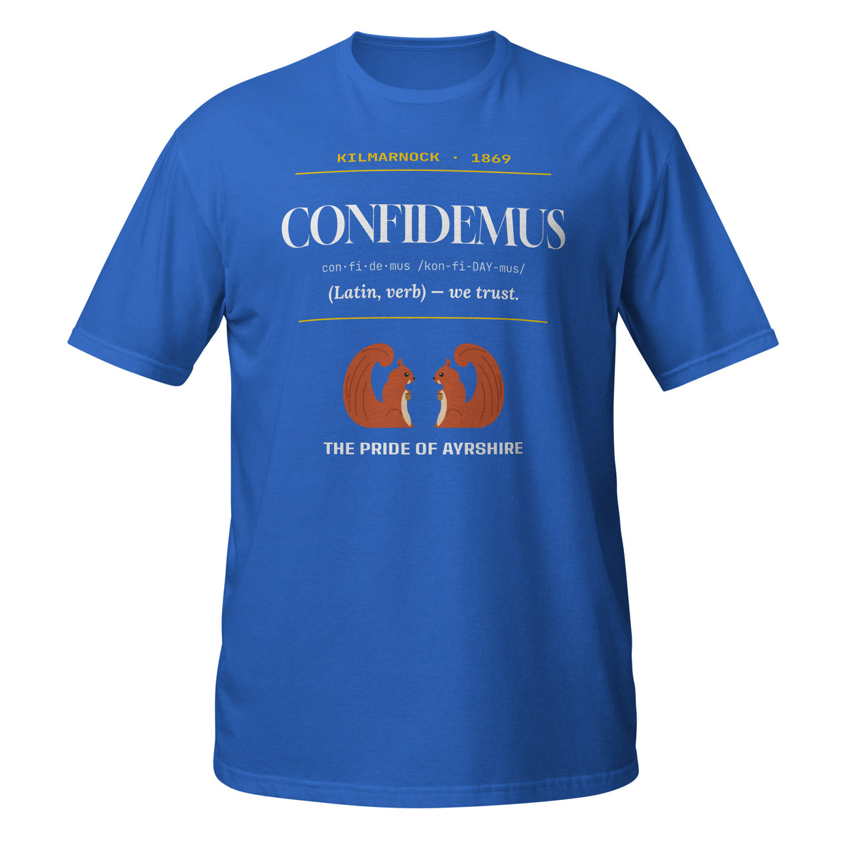 Royal Kilmarnock Confidemus t-shirt – Jura Inventive