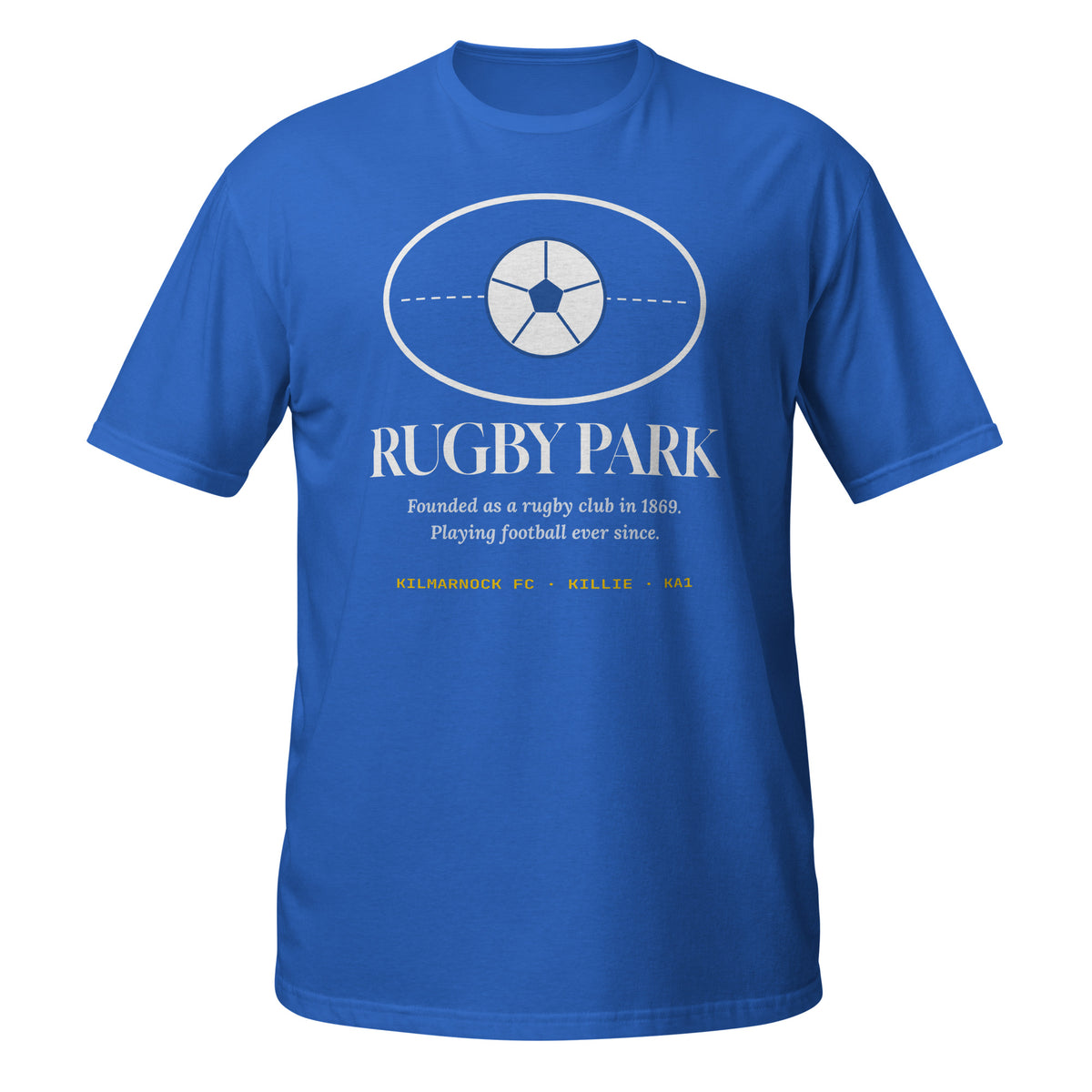 Royal Kilmarnock Rugby Park t-shirt – Jura Inventive