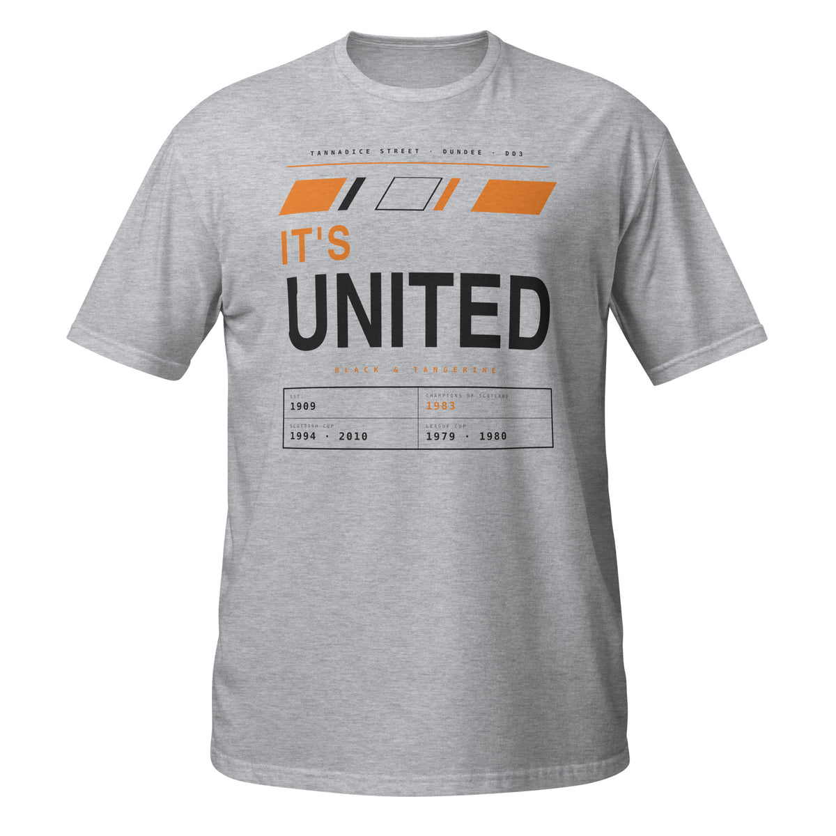 White & Sport Grey Dundee United It's United t-shirt – Jura Inventive