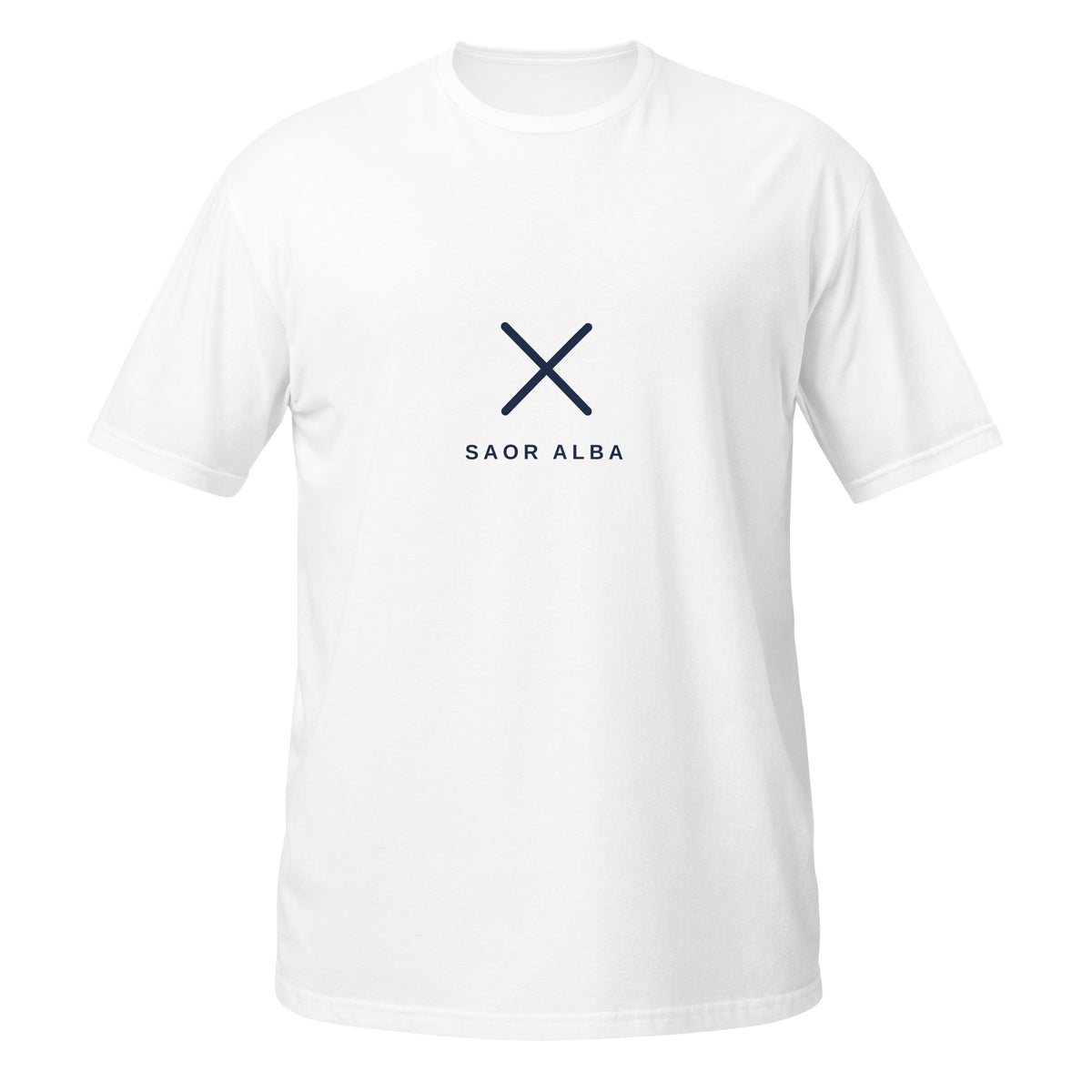 White Saor Alba t-shirt – Scottish independence – Jura Inventive
