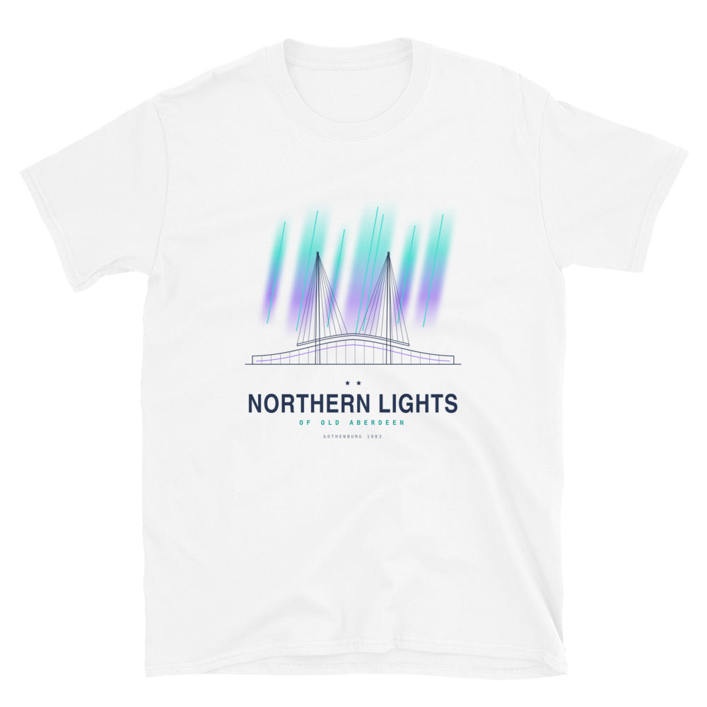 White Aberdeen Northern Lights t-shirt – Jura Inventive