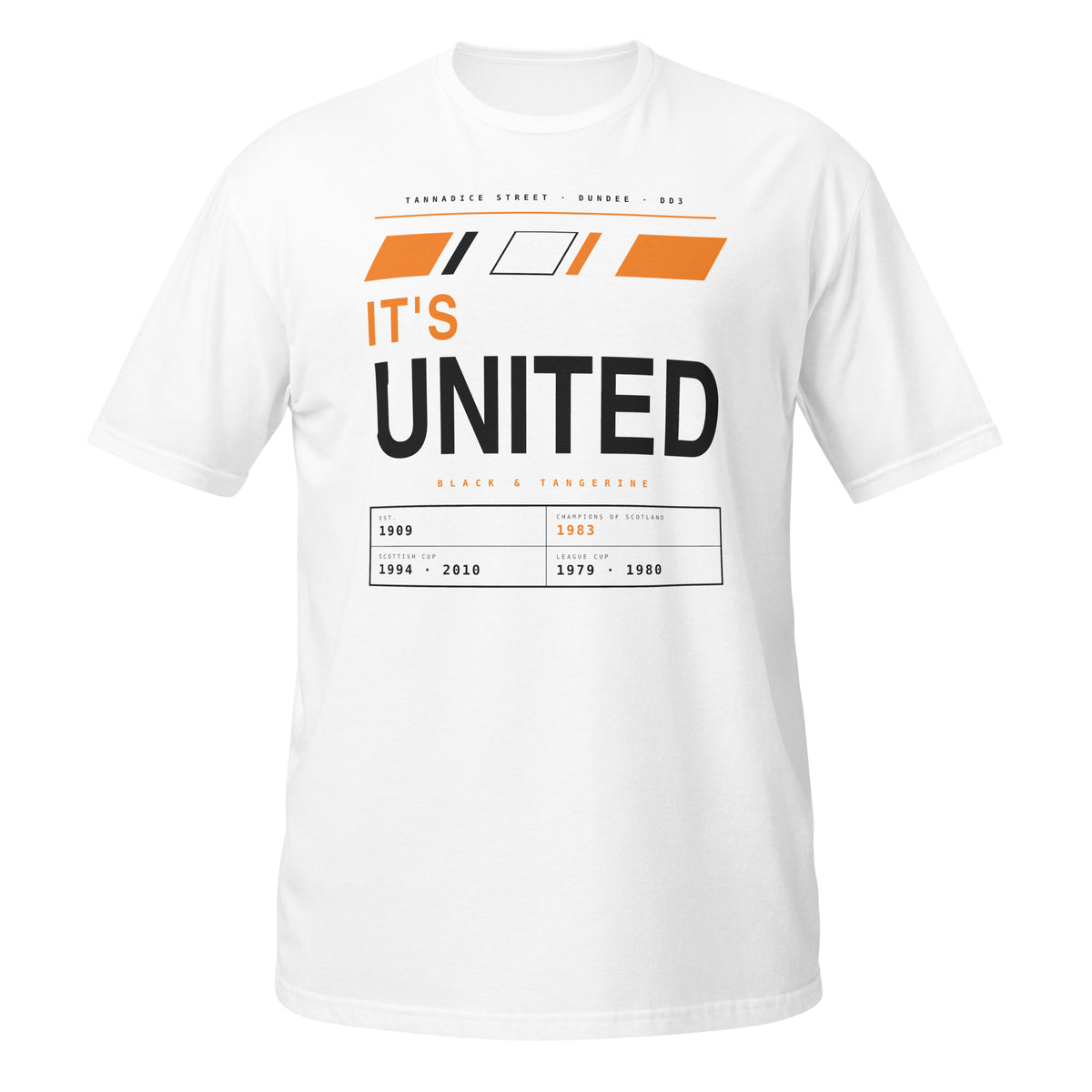 White & Sport Grey Dundee United It's United t-shirt – Jura Inventive