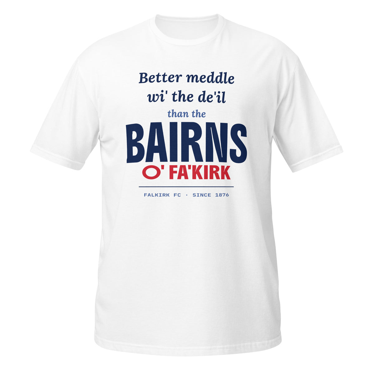 White Falkirk Bairns o' Fa'kirk t-shirt – Jura Inventive