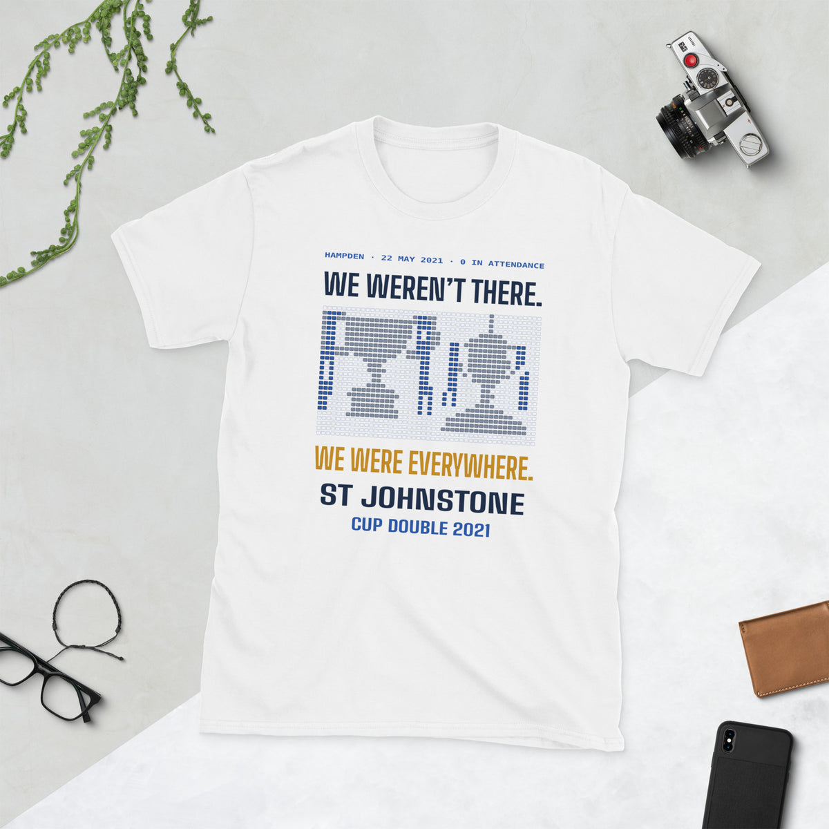 White St Johnstone We Were Everywhere t-shirt – Jura Inventive