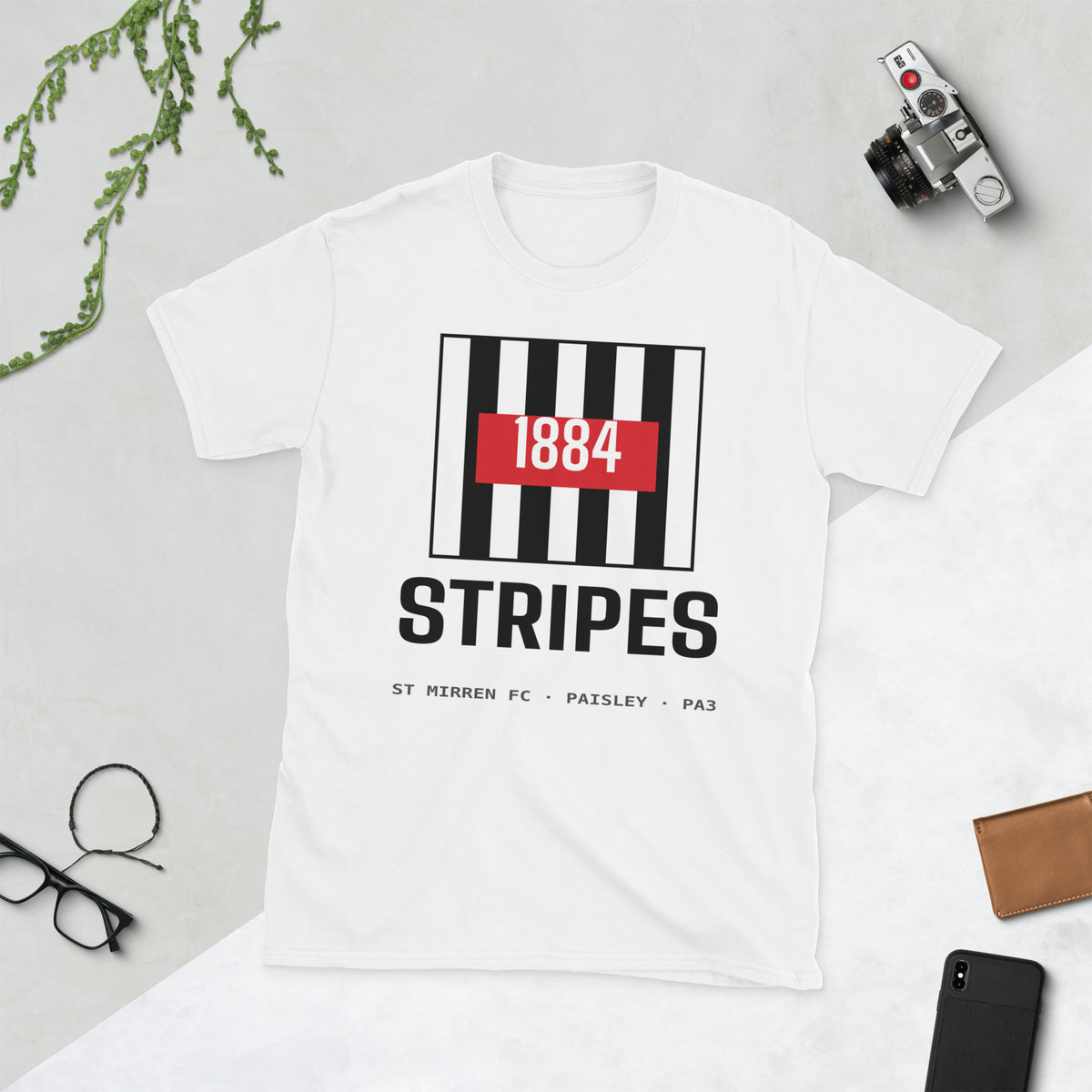 White Stripes 1884 t-shirt – Jura Inventive