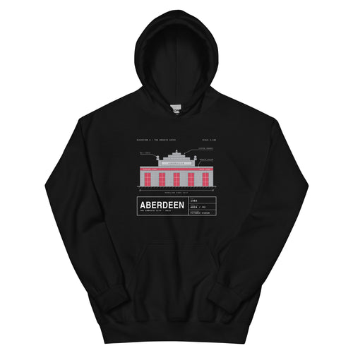 Black Aberdeen Granite Gates hoodie – Jura Inventive