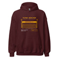 Maroon Motherwell Fir Park Main Stand hoodie – Jura Inventive
