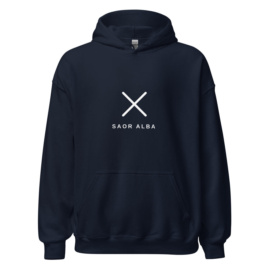 Navy Saor Alba hoodie – Scottish independence – Jura Inventive