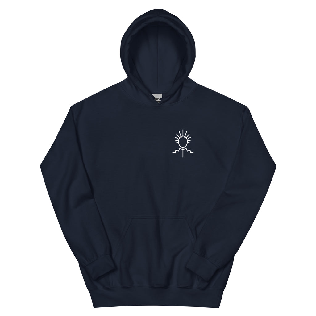Navy Scottish Thistle hoodie – Scottish independence – Jura Inventive