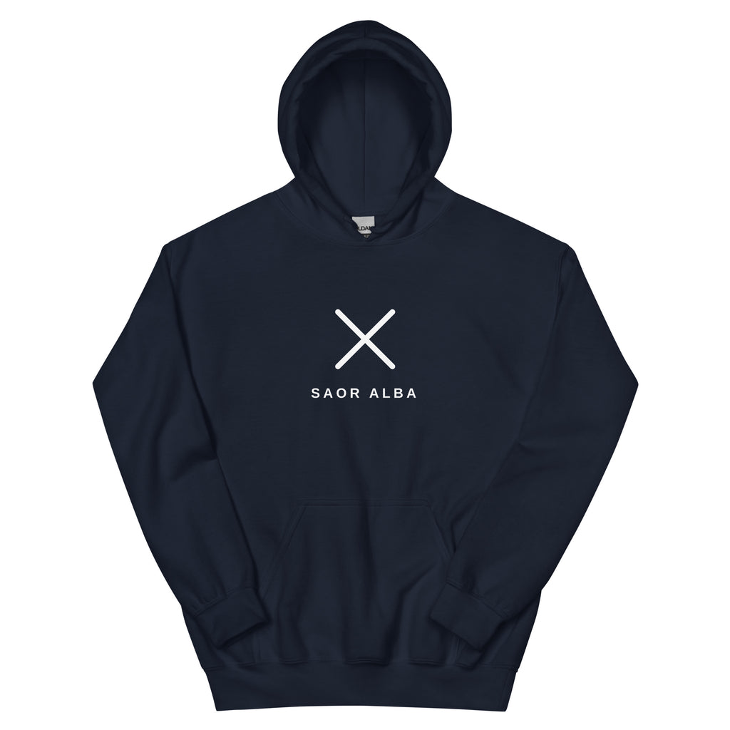 Navy Saor Alba hoodie – Scottish independence – Jura Inventive
