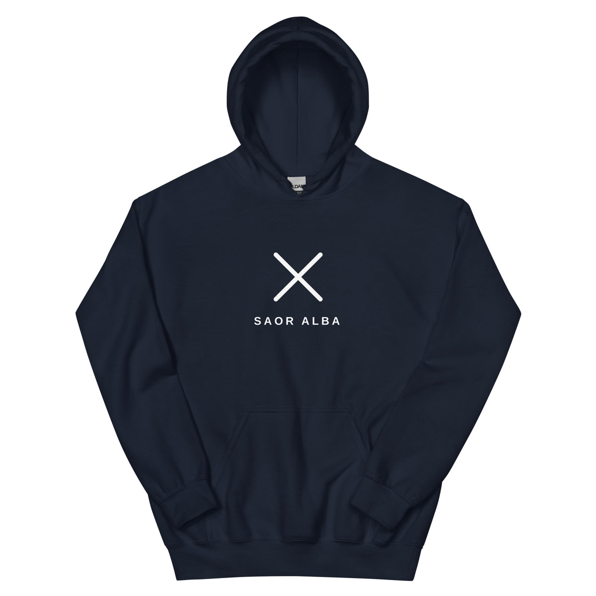 Navy Saor Alba hoodie – Scottish independence – Jura Inventive