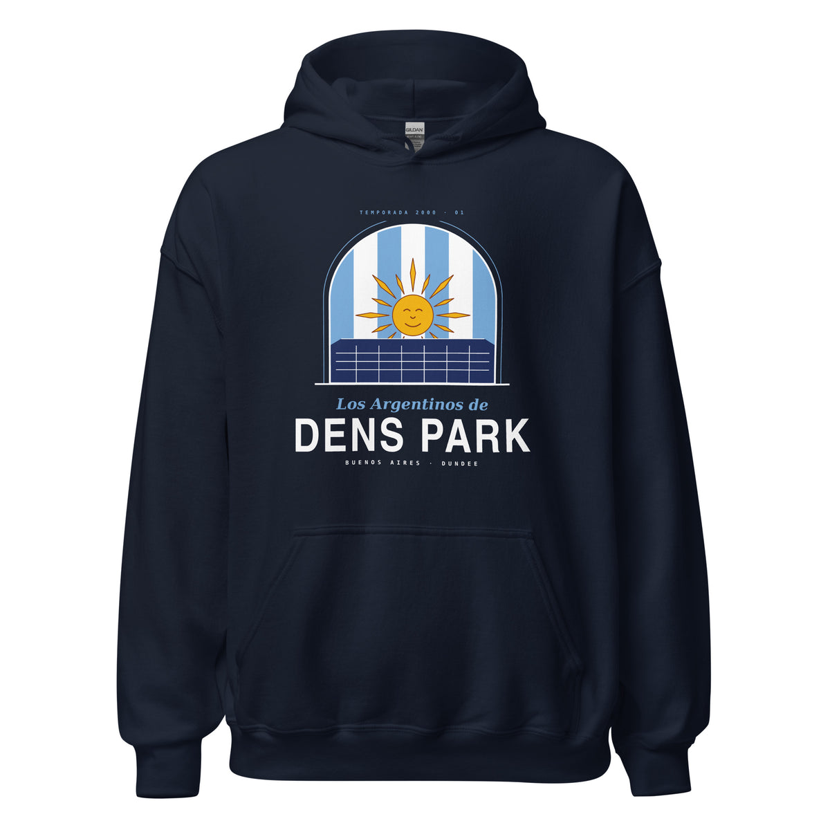 Navy Dundee FC Los Argentinos hoodie – Jura Inventive