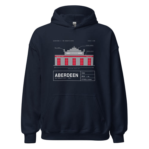 Navy Aberdeen Granite Gates hoodie – Jura Inventive