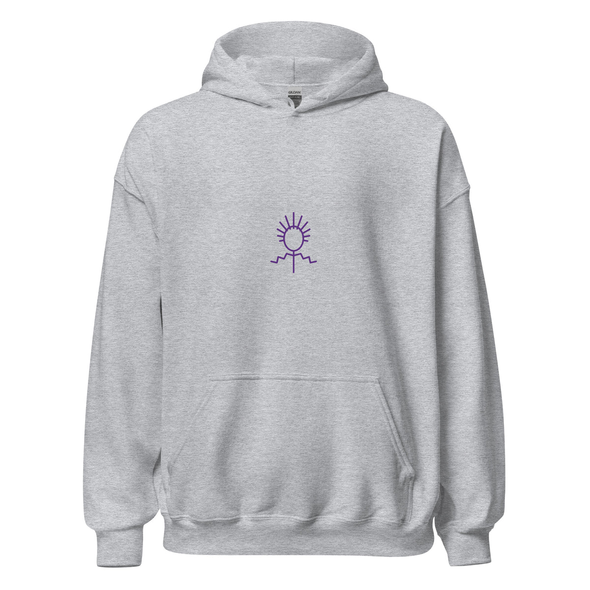 Sport Grey Scottish Thistle hoodie – Scottish independence – Jura Inventive