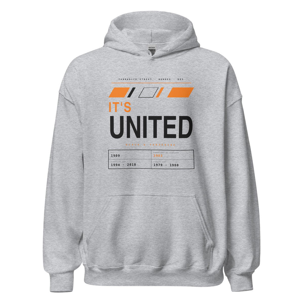 White & Sport Grey Dundee United It's United hoodie – Jura Inventive