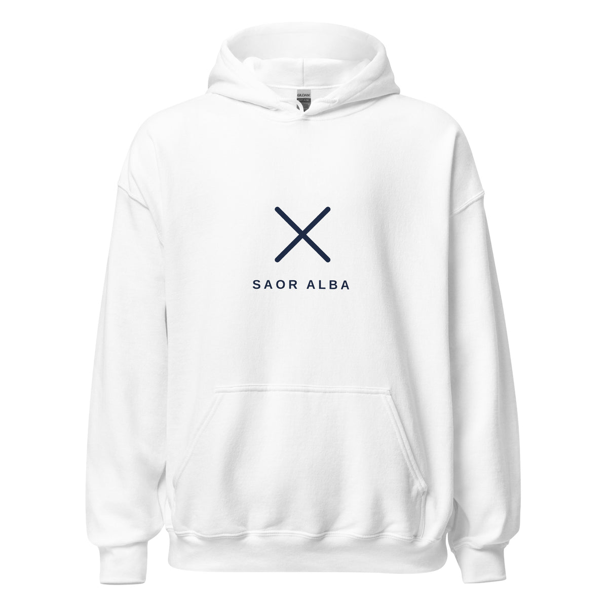 White Saor Alba hoodie – Scottish independence – Jura Inventive