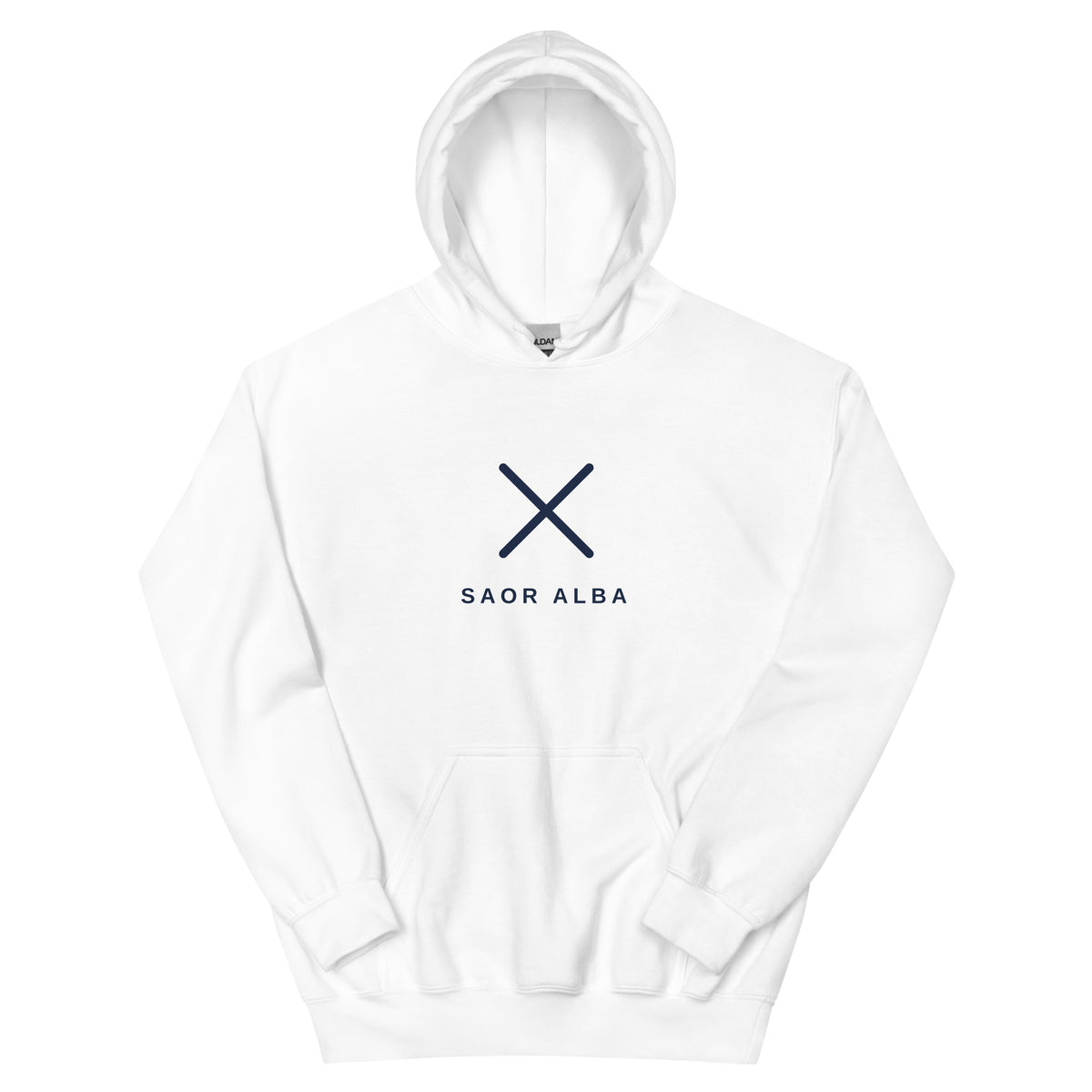 White Saor Alba hoodie – Scottish independence – Jura Inventive