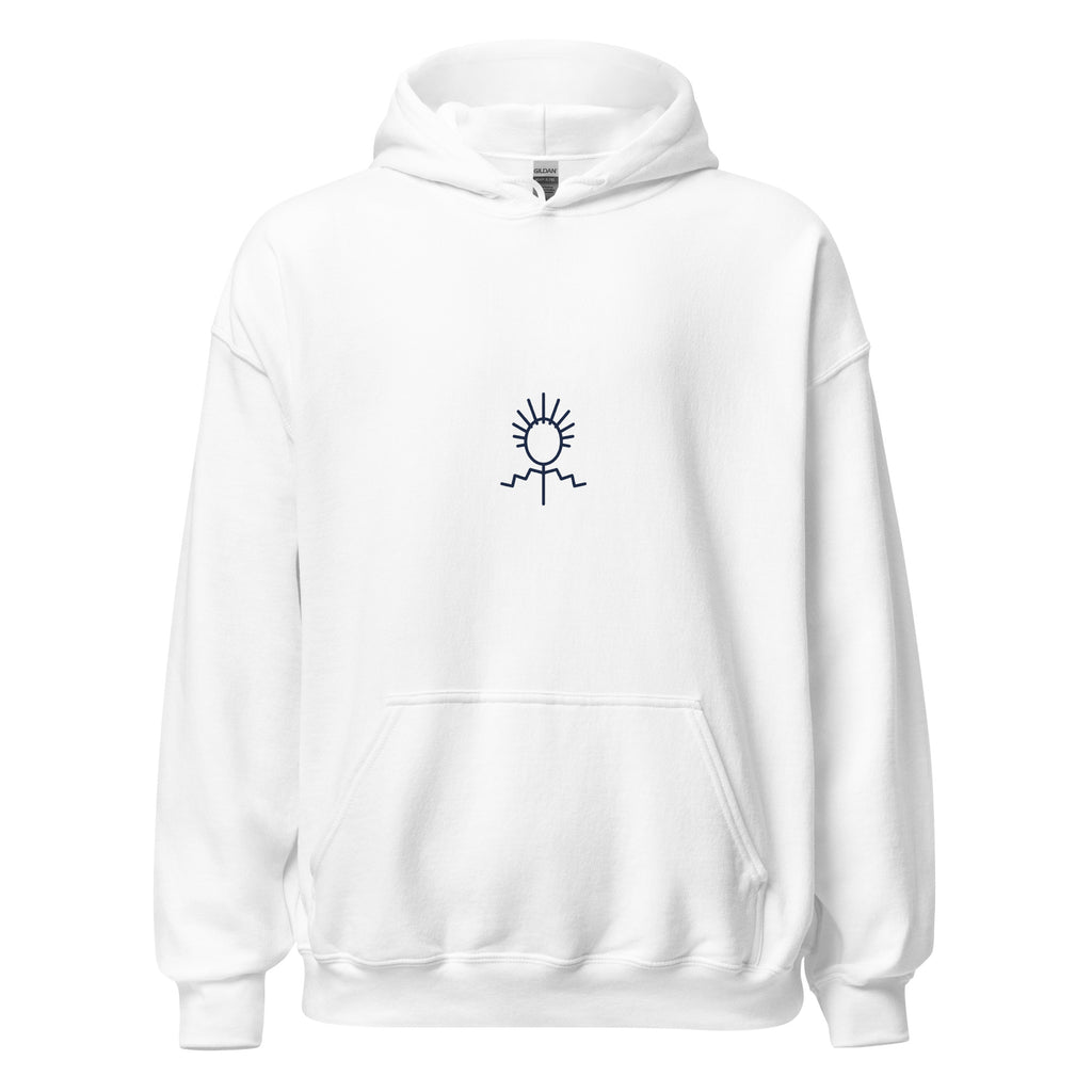 White Scottish Thistle hoodie – Scottish independence – Jura Inventive