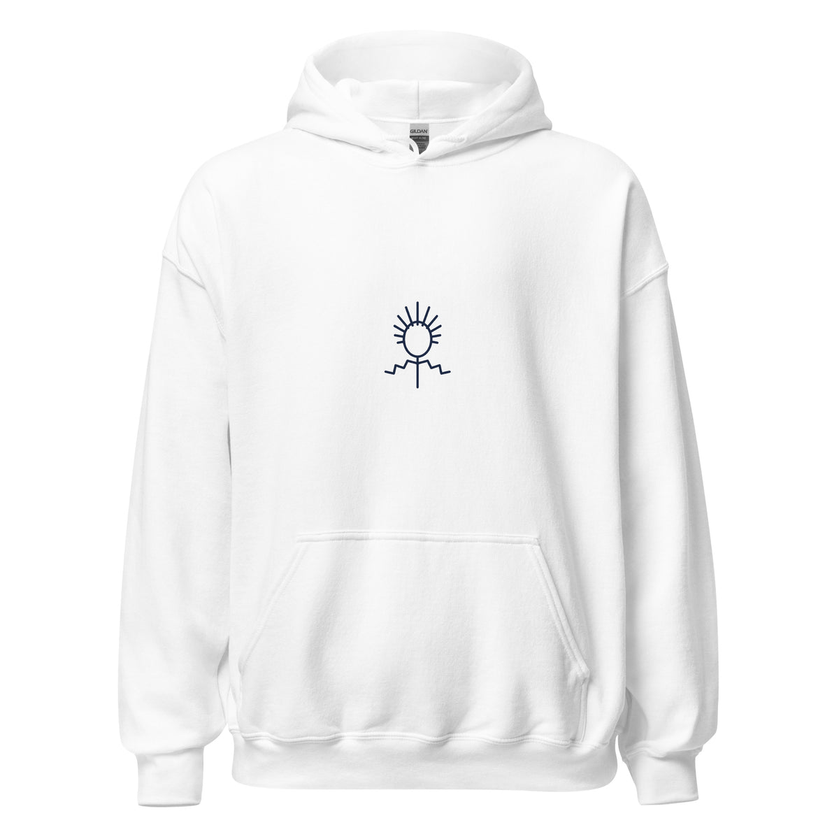 White Scottish Thistle hoodie – Scottish independence – Jura Inventive
