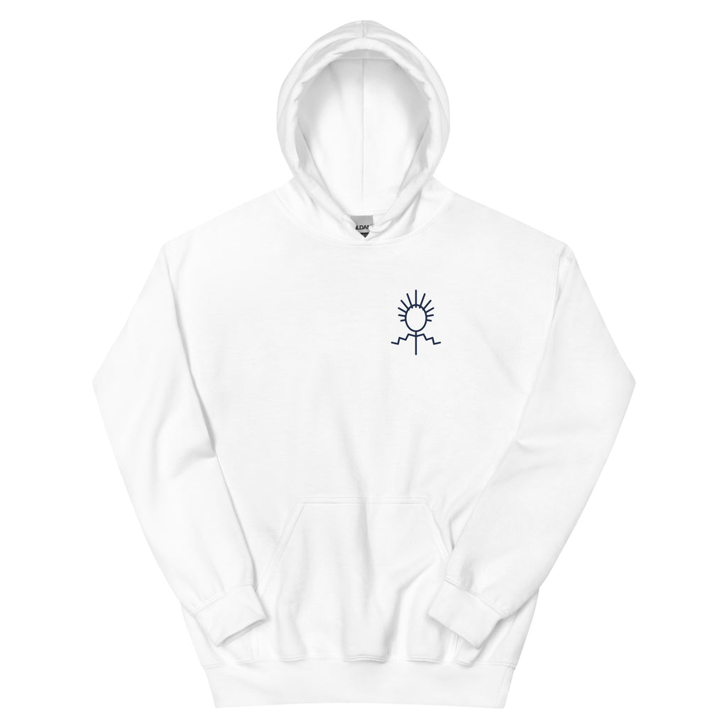 White Scottish Thistle hoodie – Scottish independence – Jura Inventive