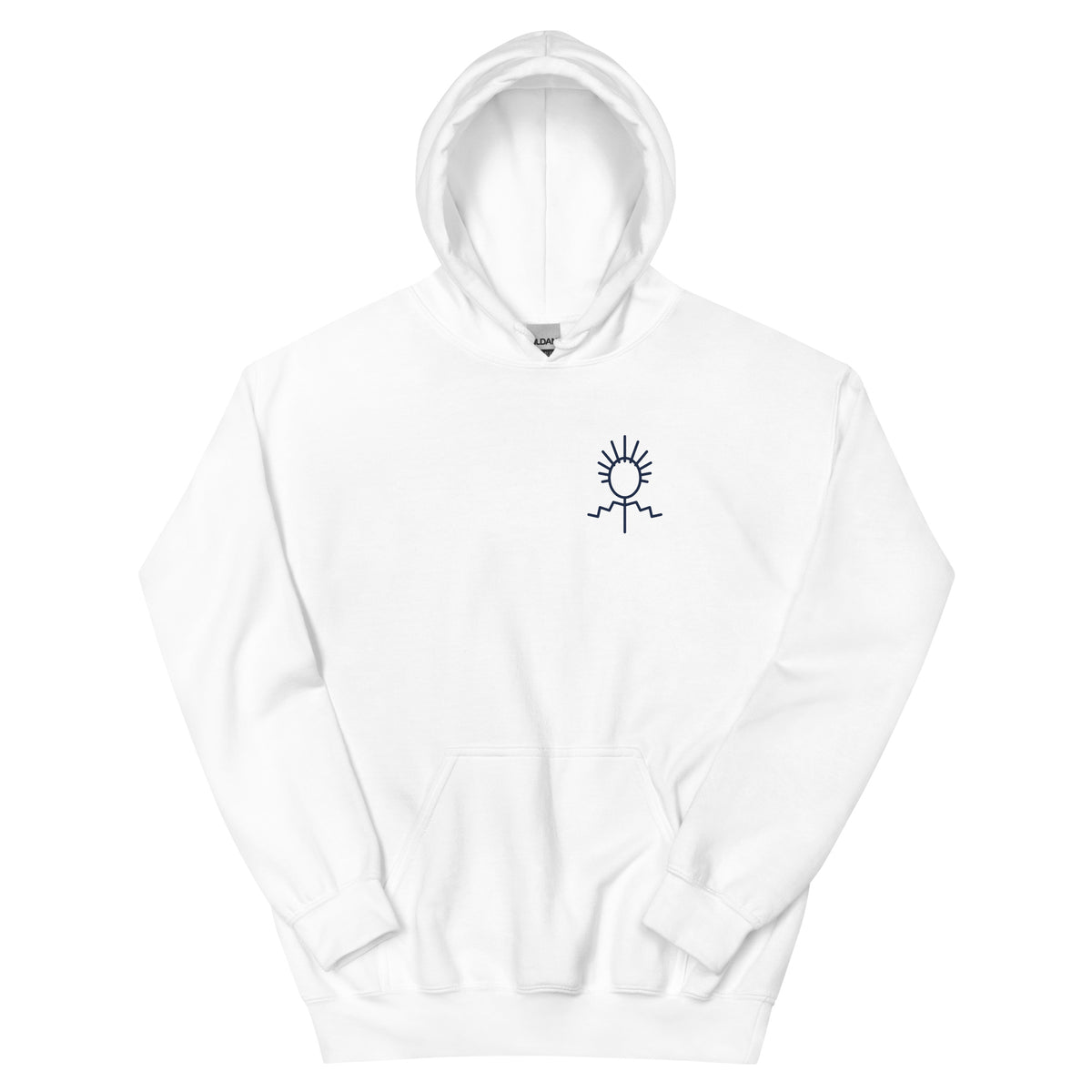 White Scottish Thistle hoodie – Scottish independence – Jura Inventive