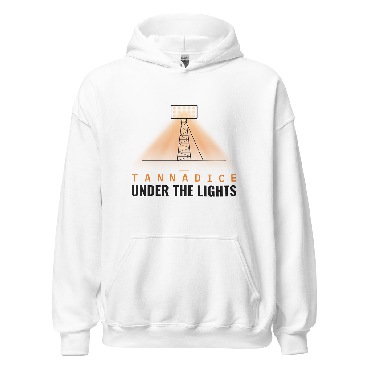 White & Sport Grey Dundee United Under the Lights hoodie – Jura Inventive