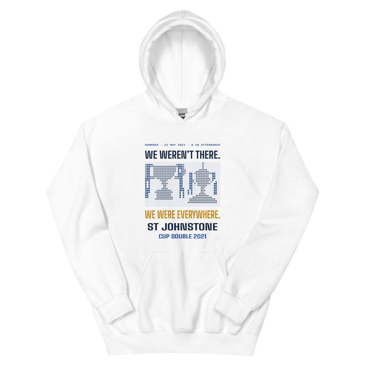 White St Johnstone We Were Everywhere hoodie – Jura Inventive