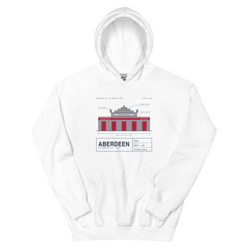 White Aberdeen Granite Gates hoodie – Jura Inventive