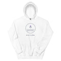 White Independence Badge hoodie – Scottish independence – Jura Inventive
