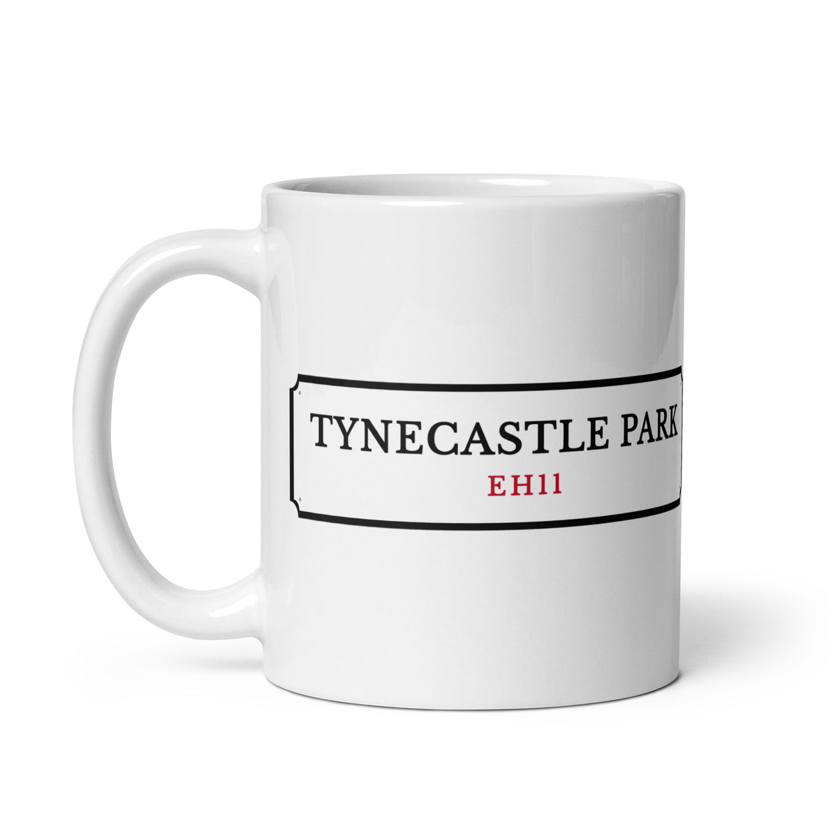 Hearts Tynecastle Park Street Sign mug – Jura Inventive