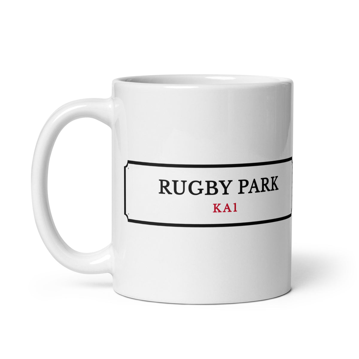 Kilmarnock Rugby Park Street Sign mug – Jura Inventive