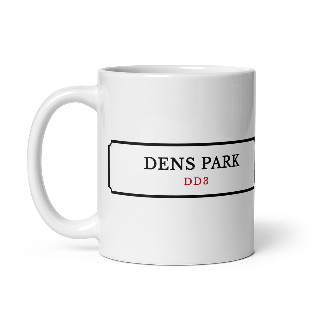 Dundee FC Dens Park Street Sign mug – Jura Inventive