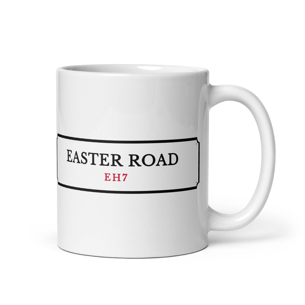 Hibs Easter Road Street Sign mug – Jura Inventive